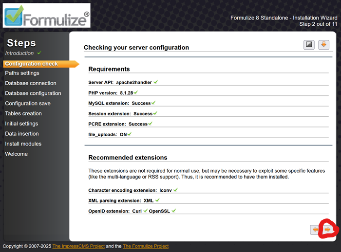 Installer Page 2